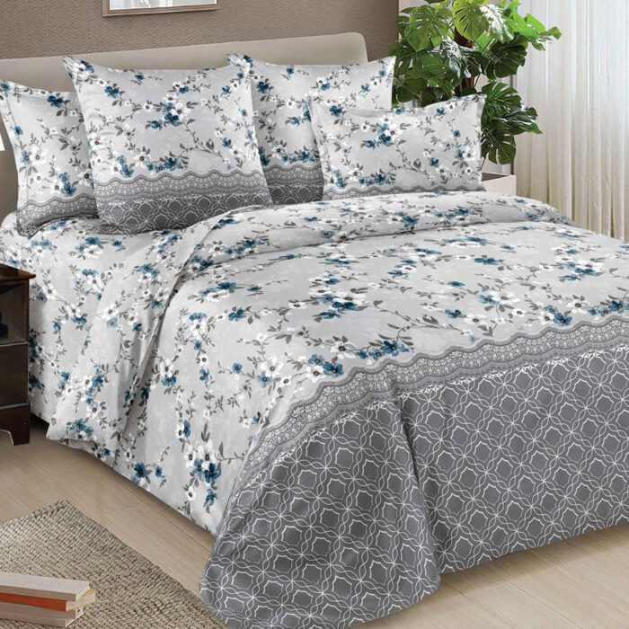 Ložní povlečení flower 3-dílná Sada F8884 - Obrázek 1