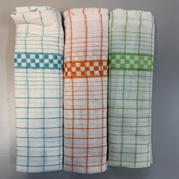3 kusy kuchyňských utěrek – 100% bavlna (50 x 70 cm) - Obrázek 2