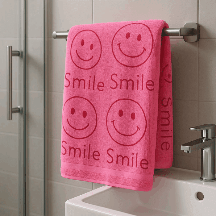 Dětská osuška Smile - 70x140 cm D62441 - Obrázek 1