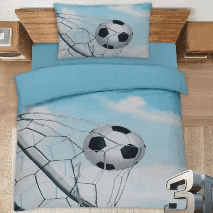 Bavlněné povlečení 2 dílná fotbal B2D206