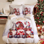 Bavlněné povlečení vánoční santa claus 7-dílná sada C80026