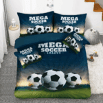 Ložní povlečení fotbal 3-dílná Sada B3K2176